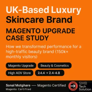 Magento Upgrade Case Study: UK Luxury Skincare Brand